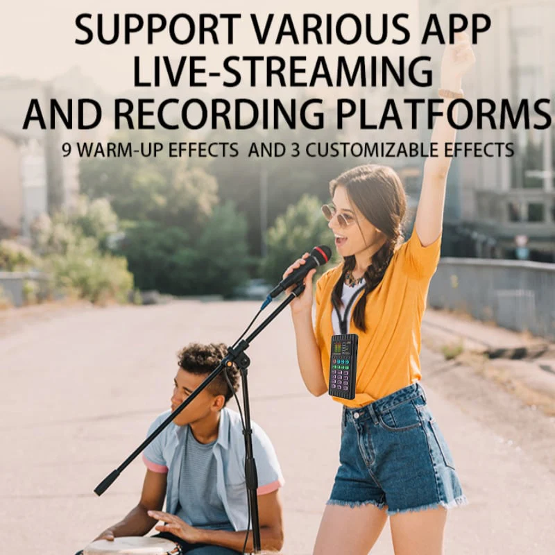🎤Live Sound Card – Portable Voice Changer - Image 8