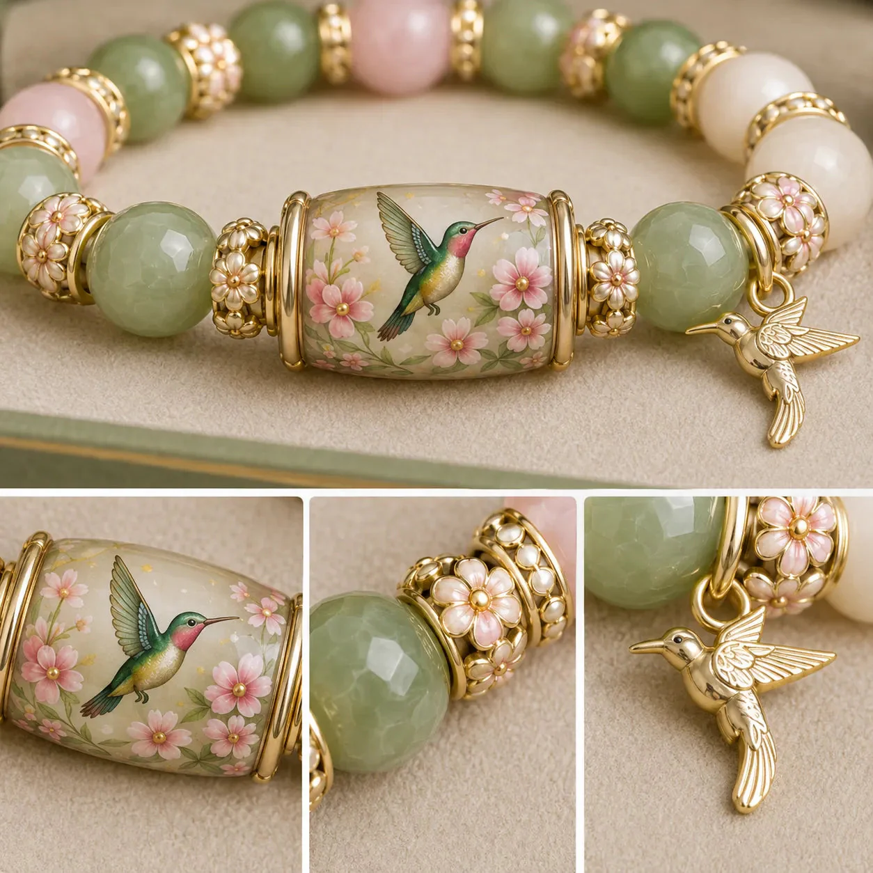 🌿 Love, Peace & Spring Blessings 💖 | 2026 Limited Edition Bracelet - With Gift Box - 10 In Stock - Image 11