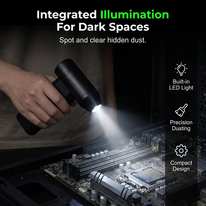 📣 50% OFF Today!🔥HOT SALE⚡High-Speed Air Duster & Blower - Image 3