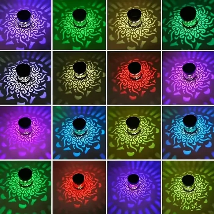 65K+ SOLD!✨Solar Mandala Wall Light | Outdoor Garden Fence Projector Lamp 🪐🌌 - Image 9