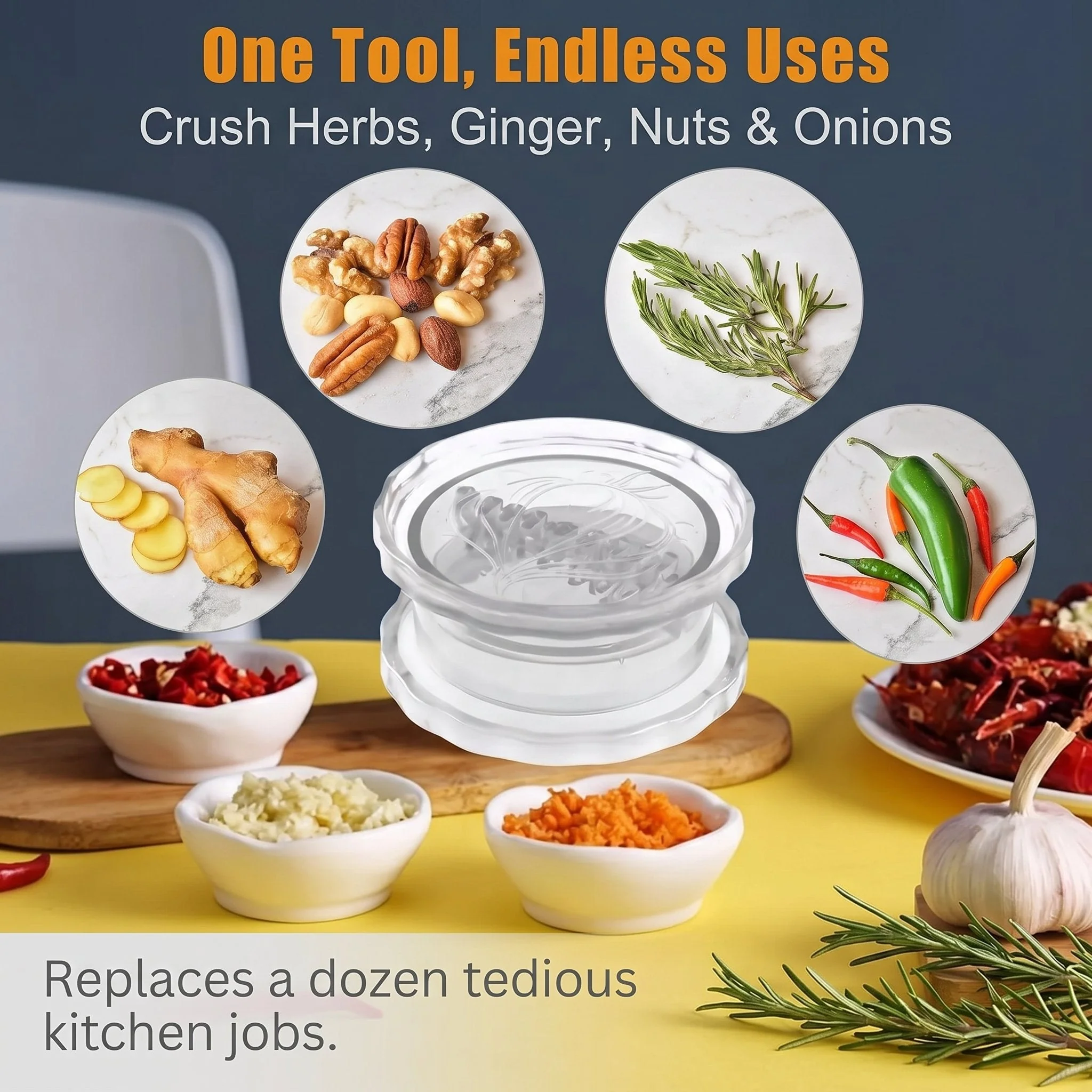 🎁Hot Sale 49% OFF🔥Manual Garlic Twister & Masher - Image 3