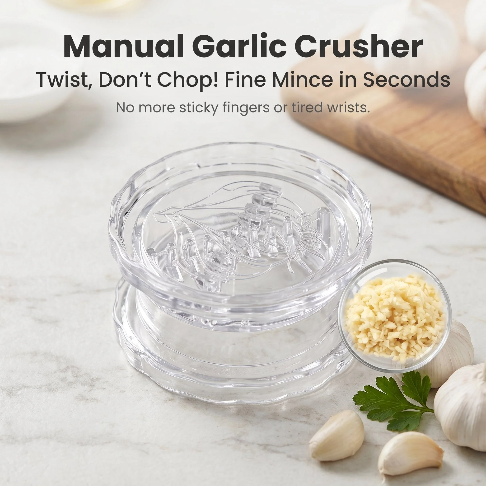 🎁Hot Sale 49% OFF🔥Manual Garlic Twister & Masher - Image 4