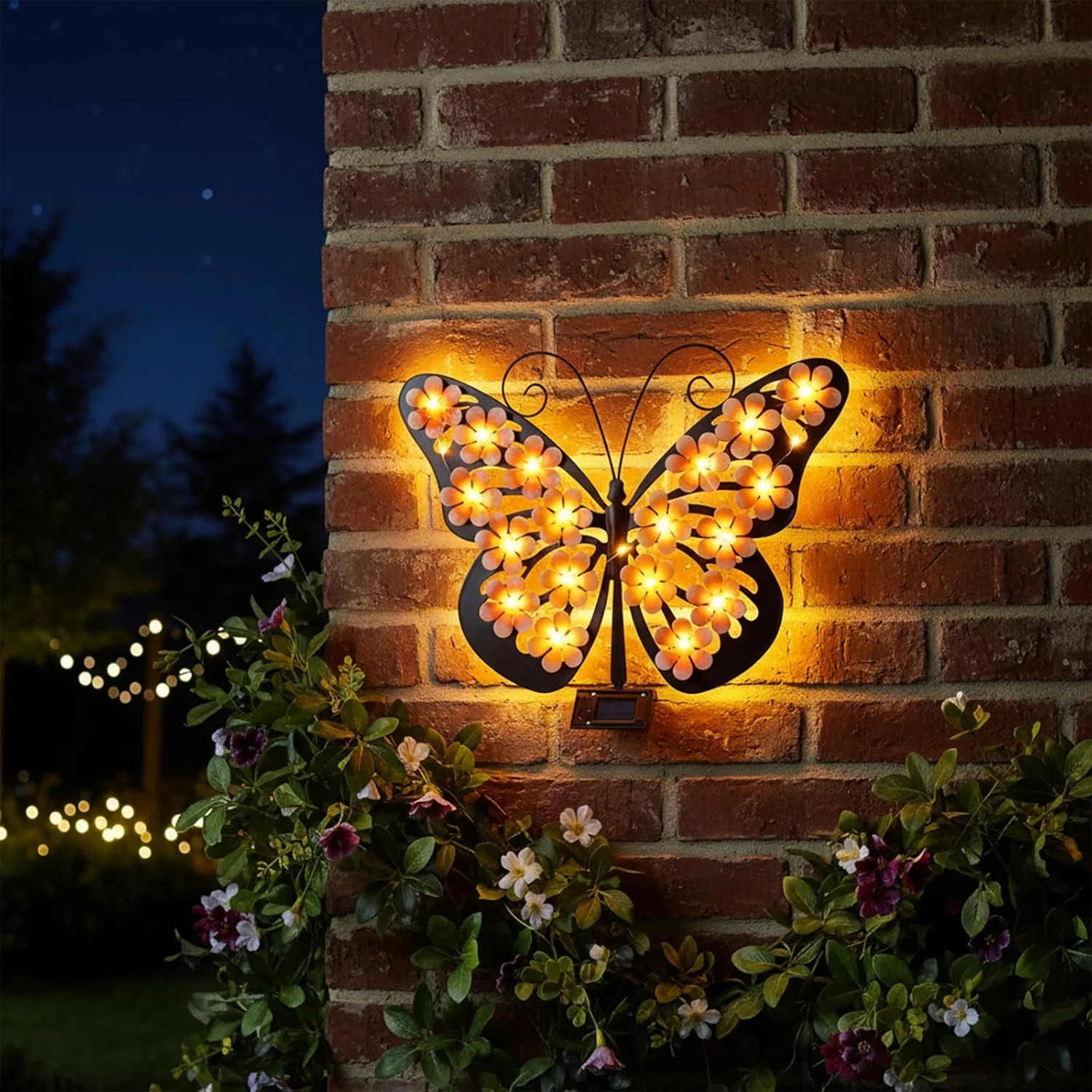 🔥2026 Hot Sales 50% OFF🔥Solar Lights Outdoor Metal Butterfly Wall Decor - Image 7