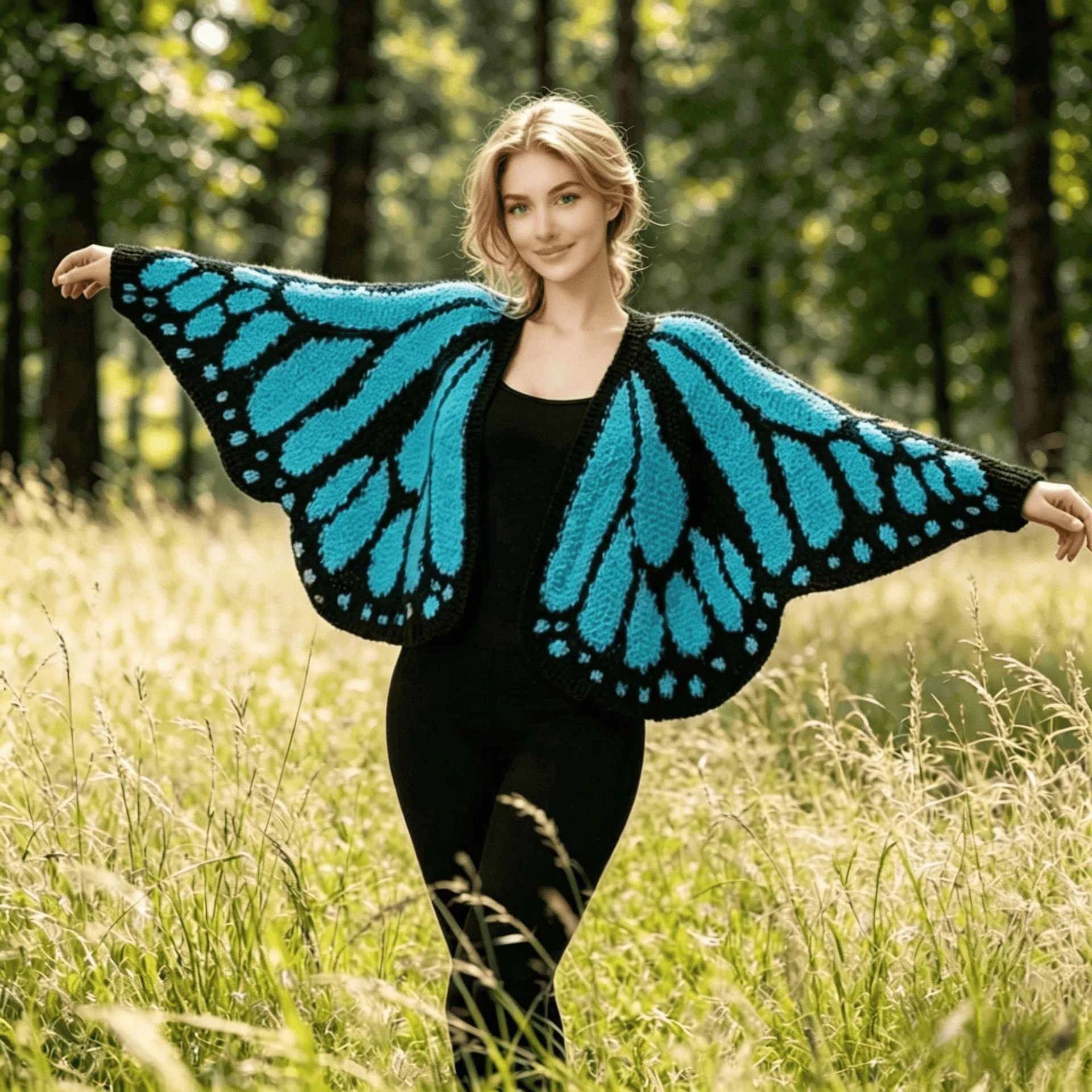 Monarch Butterfly Cardigan - Image 10