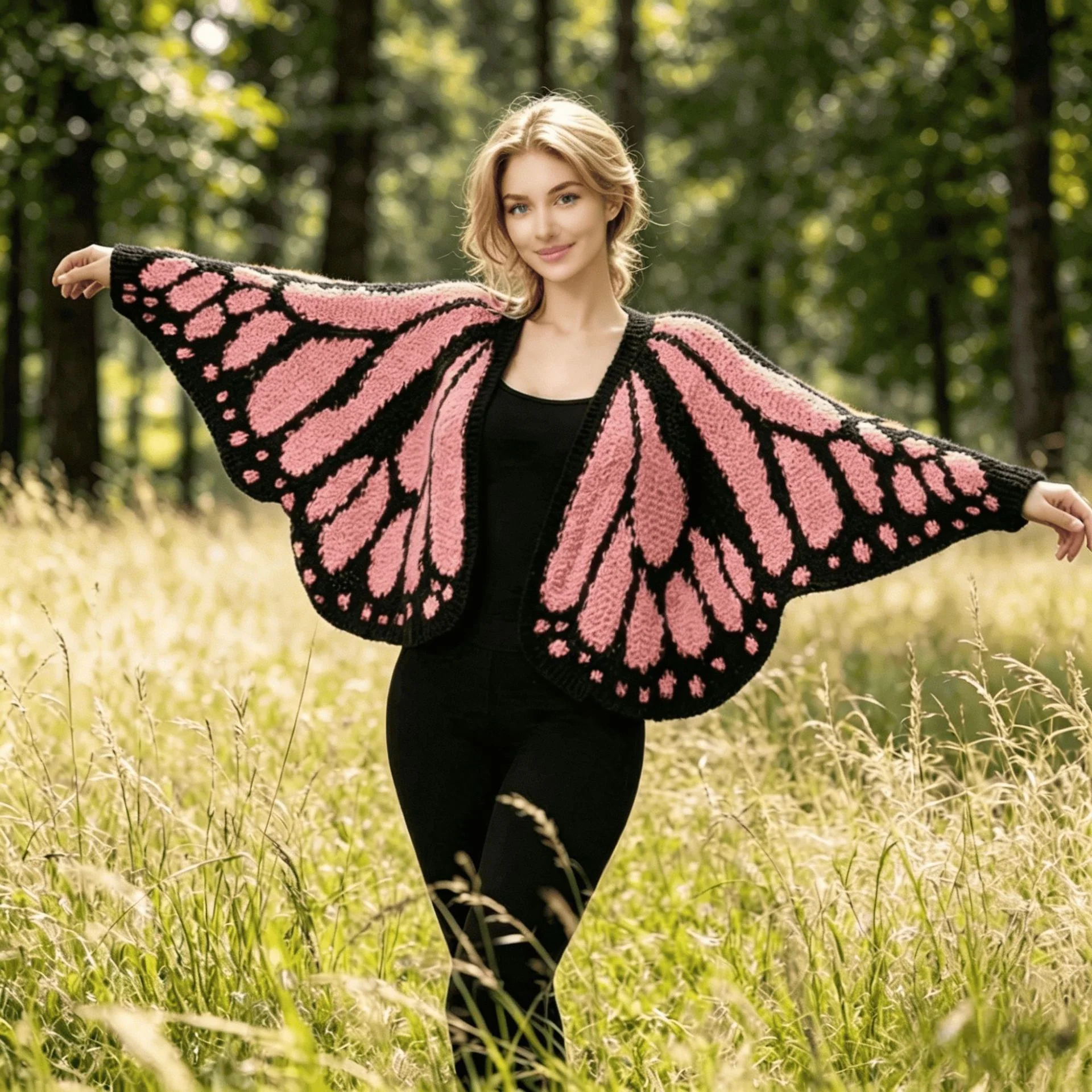 Monarch Butterfly Cardigan - Image 8