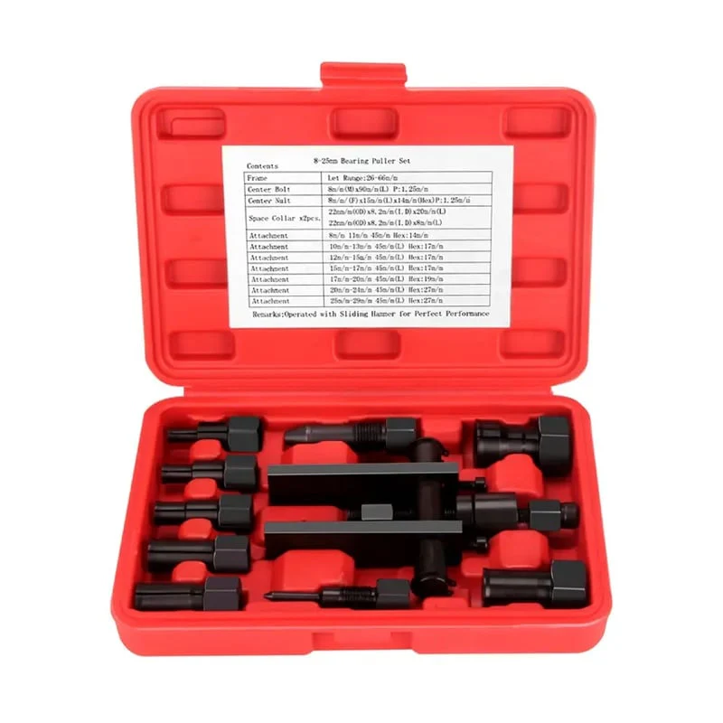Motorcycle Wheel Inner Bearing Removal Tool Set