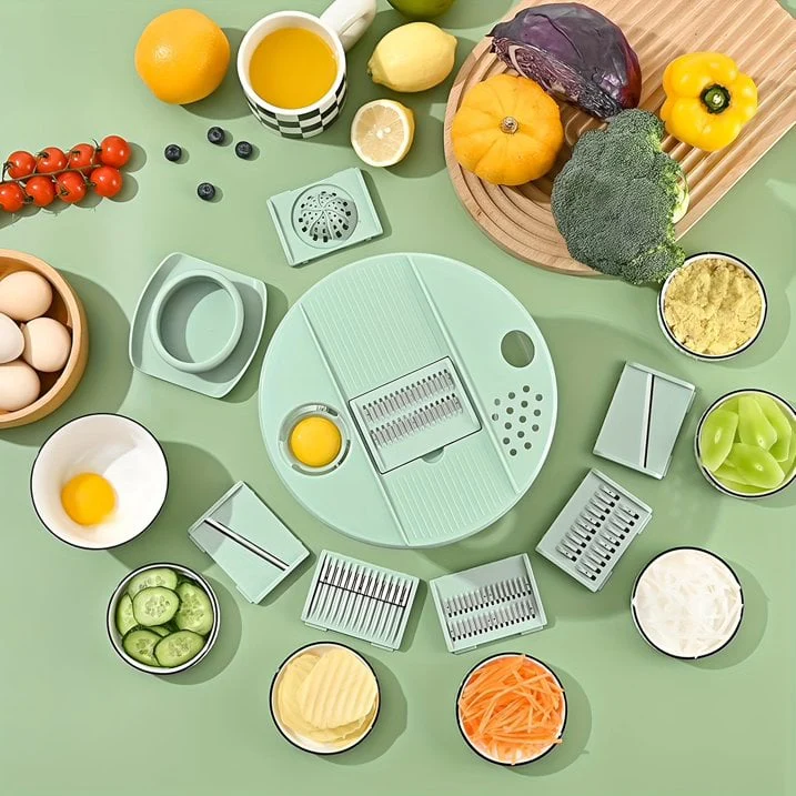 Large Capacity Multi-Function Salad Spinner - Image 6