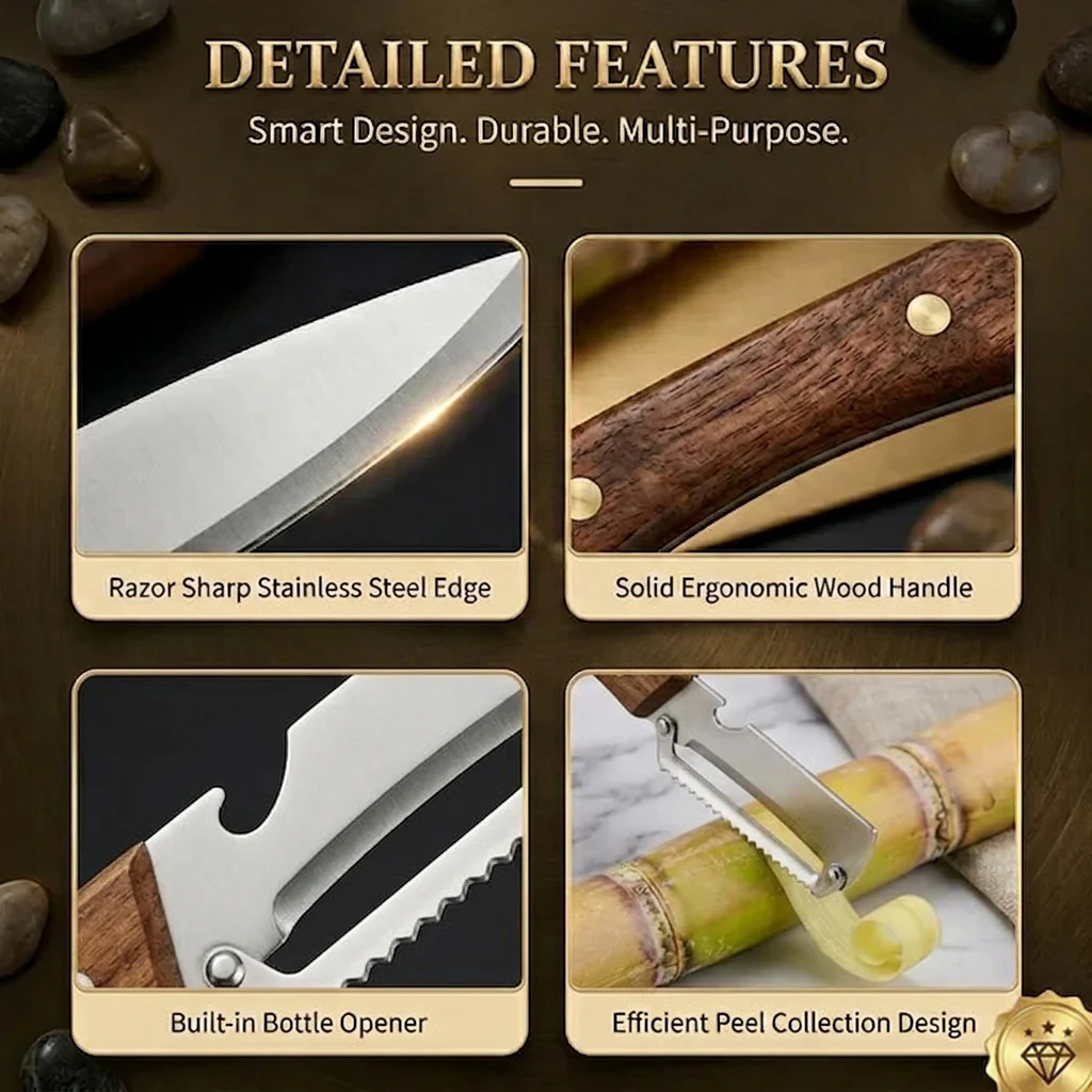 ✨Buy 1 Get 1 Free✨Multi-Functional Vegetable Peeler for Kitchen - Image 4