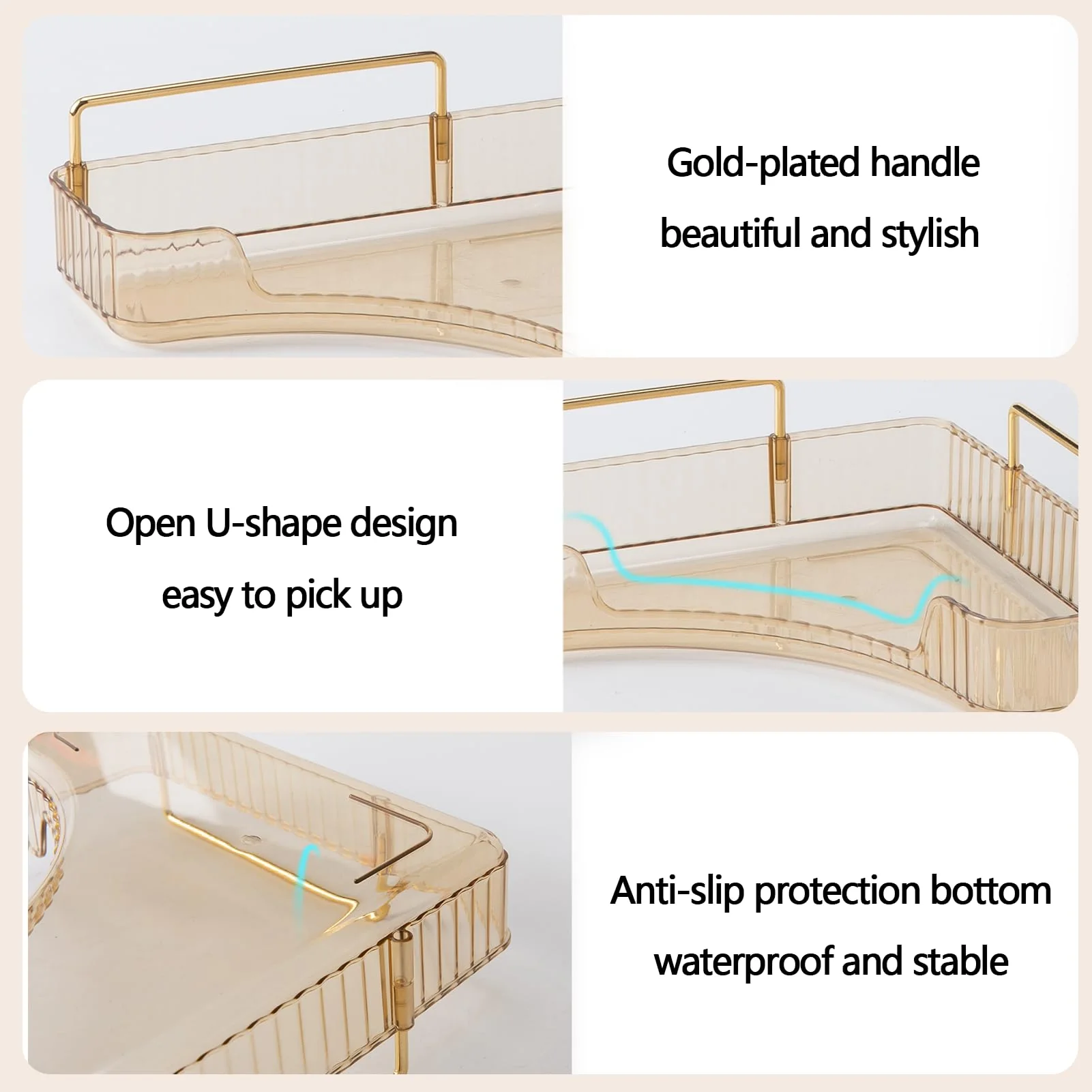 Multi-Tier Corner Countertop Organizer Rack - Image 4