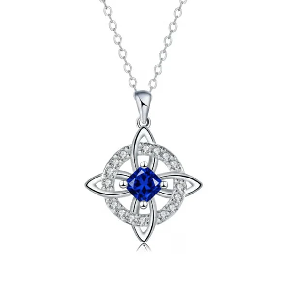 Mystical Birthstone Witches Knot Necklace – Natural Crystal🔮💞Protect Your Loved Ones - Image 16