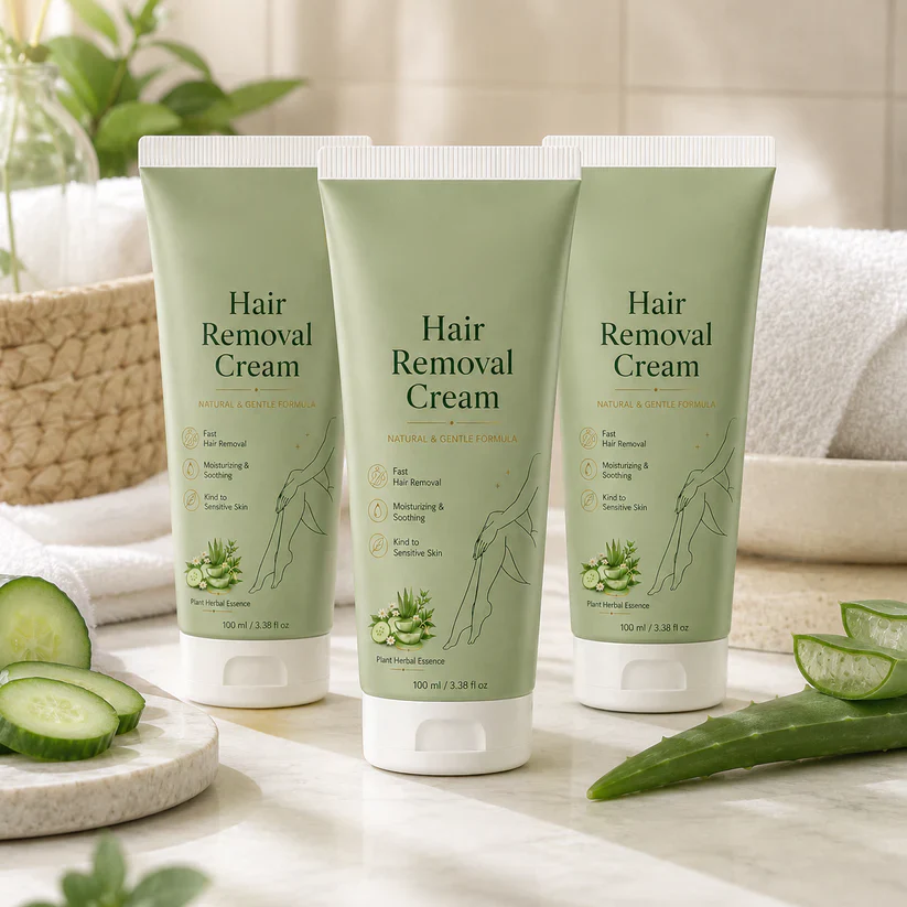 Natural Gentle Hair Removal Cream | For Women & Men, Sensitive Skin - Image 10