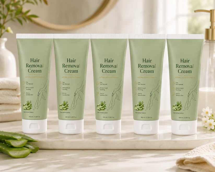 Natural Gentle Hair Removal Cream | For Women & Men, Sensitive Skin - Image 11