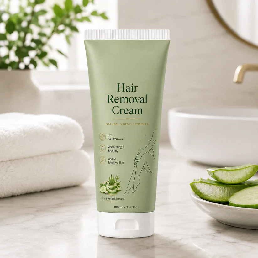 Natural Gentle Hair Removal Cream | For Women & Men, Sensitive Skin - Image 8