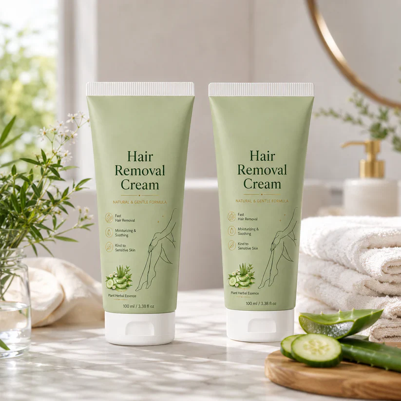 Natural Gentle Hair Removal Cream | For Women & Men, Sensitive Skin - Image 9