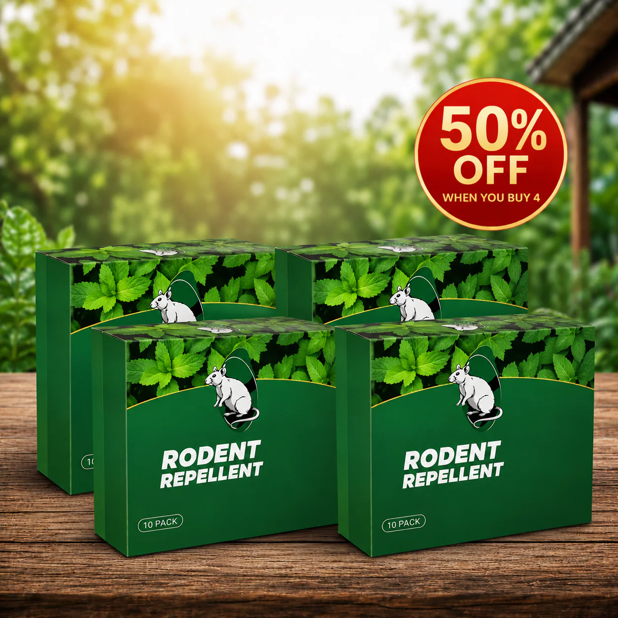 💥LAST DAY SALE 50%OFF💥🟢 Natural Peppermint Rodent Repellent Tablets – 10 Pack - Image 10