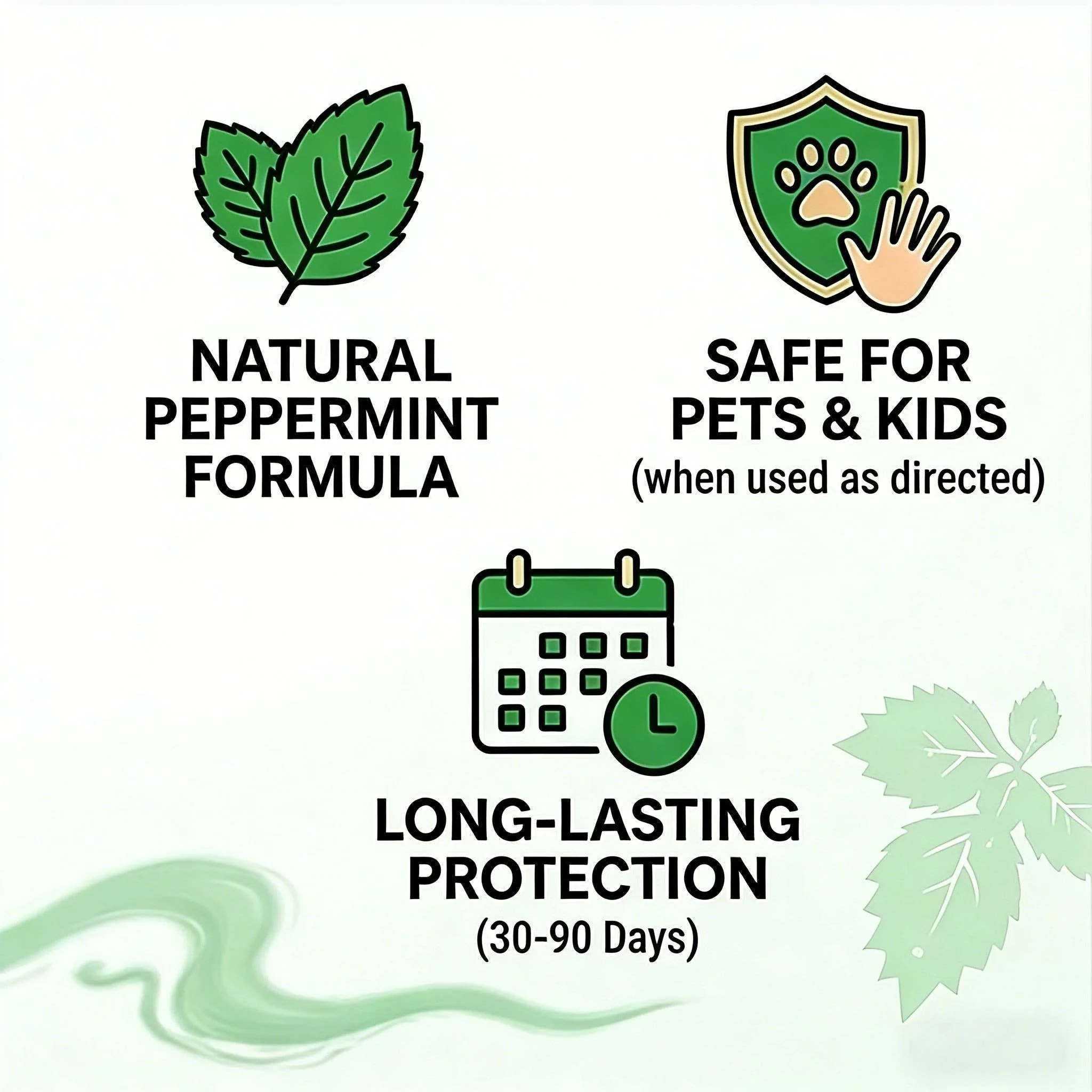 💥LAST DAY SALE 50%OFF💥🟢 Natural Peppermint Rodent Repellent Tablets – 10 Pack - Image 7