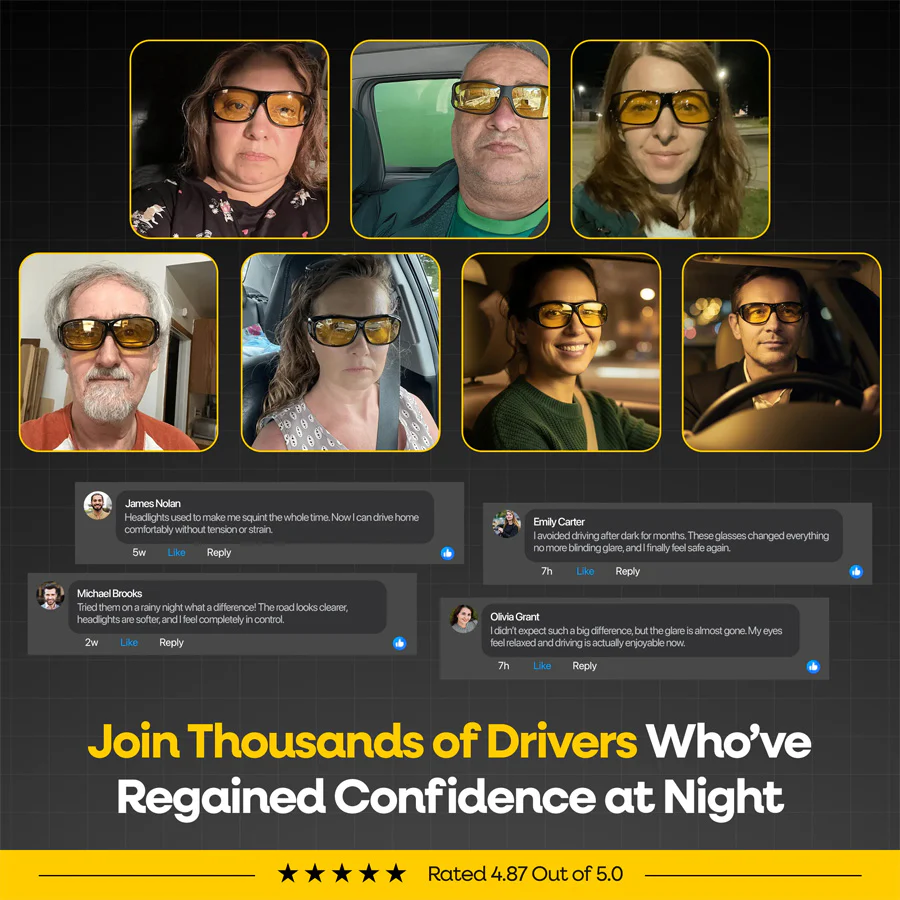 🔥Last Day 50% OFF🔥 Night Vision Driving Glasses - Image 9