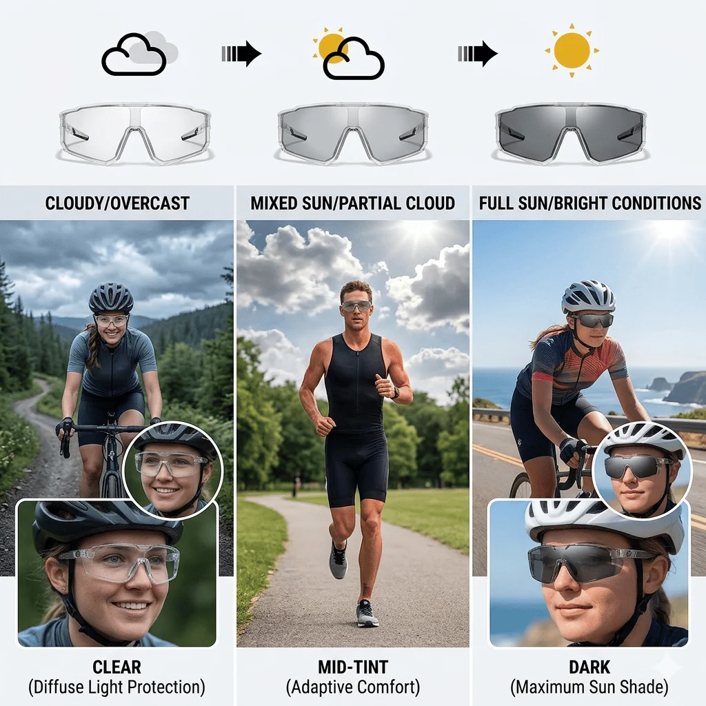 🔥HOT SALE 49% OFF☀️🕶️UV400 Photochromic Polarized Safety Glasses – 🥇Impact Resistant Outdoor Sports & Work Eyewear✨ - Image 2