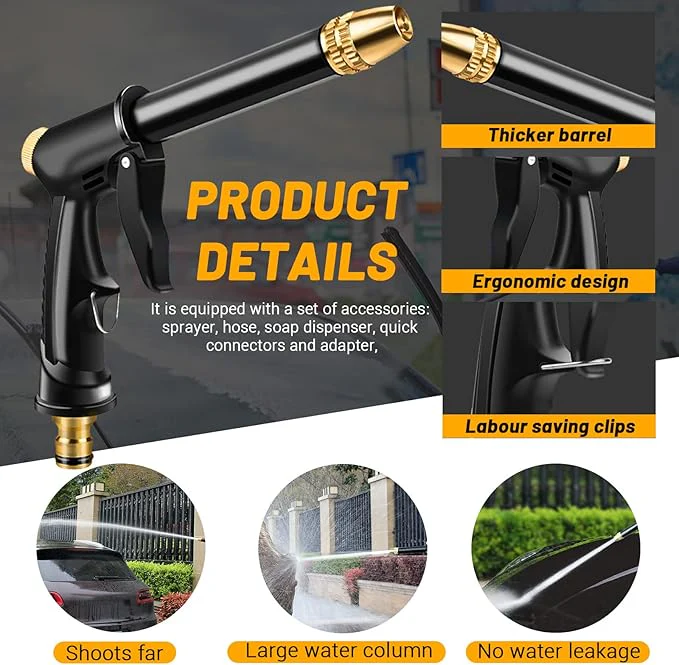 💦Last Day 50% OFF💦Powerful High-Pressure Home Car Wash & Garden Sprayer - Image 5