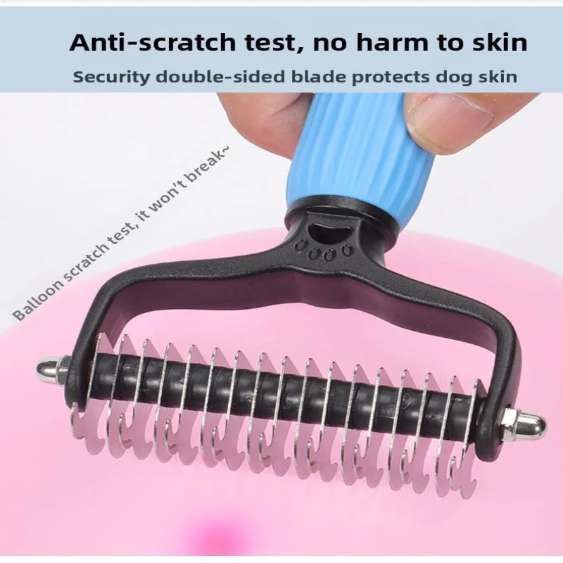 🐾🏆 Professional Deshedding Tool For Dogs And Cats – Gentle On Skin, Efficient Grooming & Comfortable Grip Design ✂️ - Image 6