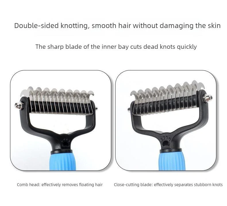 🐾🏆 Professional Deshedding Tool For Dogs And Cats – Gentle On Skin, Efficient Grooming & Comfortable Grip Design ✂️ - Image 8