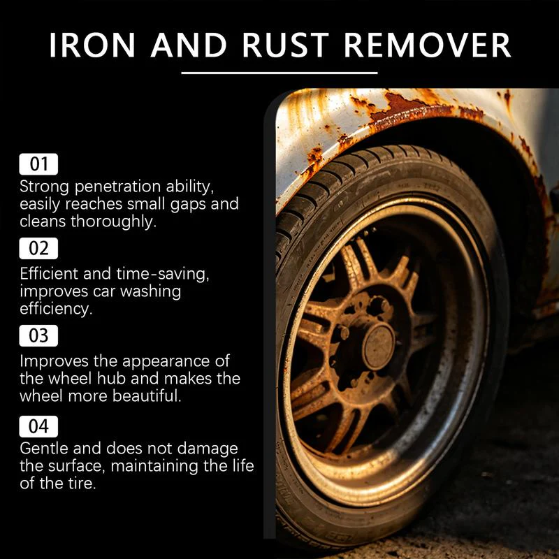 Professional Grade Car Rust & Iron Remover - Image 6
