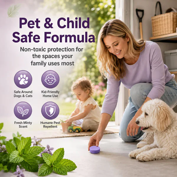 All-Natural Peppermint & Cinnamon Pest & Rodent Repellent Pucks - Image 7