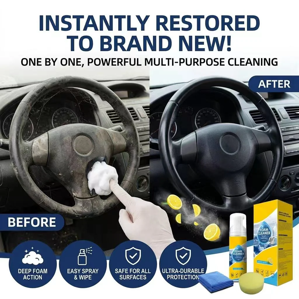 🫧Last Day 50% OFF💦4-in-1 Multi-Enzyme Foam Cleaner - Image 2