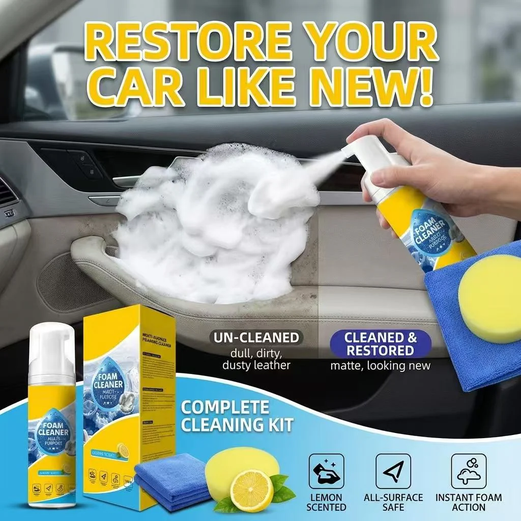 🫧Last Day 50% OFF💦4-in-1 Multi-Enzyme Foam Cleaner - Image 3