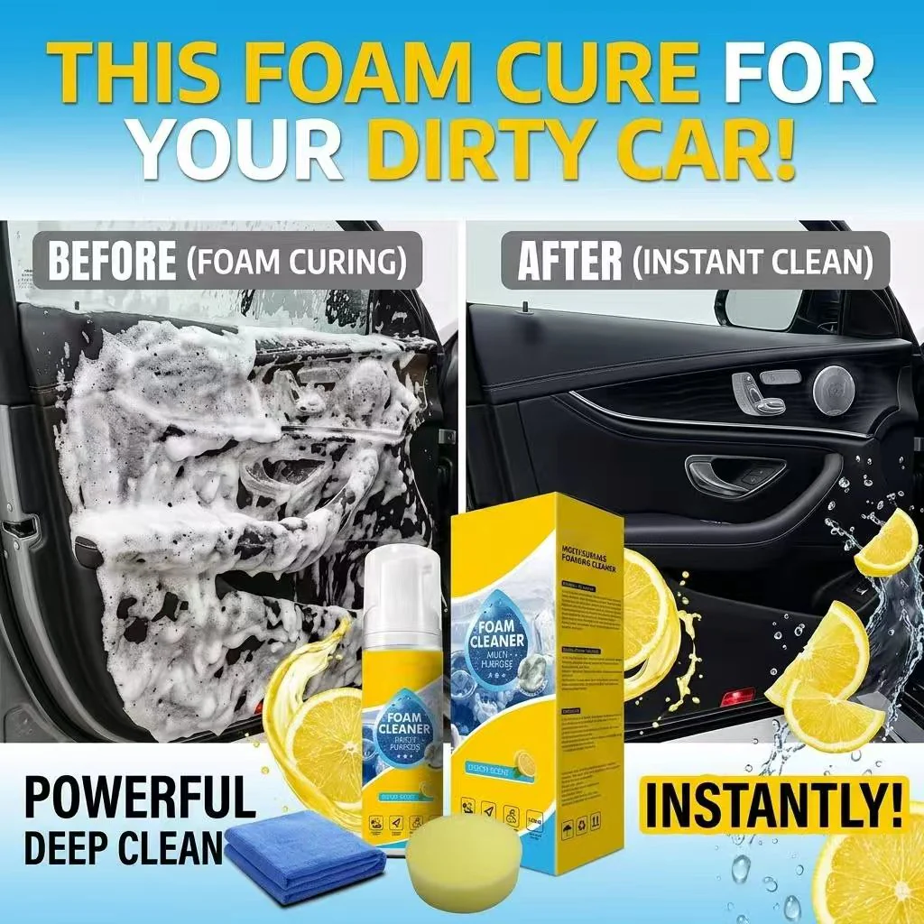 🫧Last Day 50% OFF💦4-in-1 Multi-Enzyme Foam Cleaner - Image 4