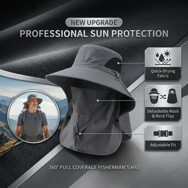 🔥 HOT DEAL Save Up To 50% Sun Protection Hat That Stops Sunburn Before It Starts🔥 - Image 3