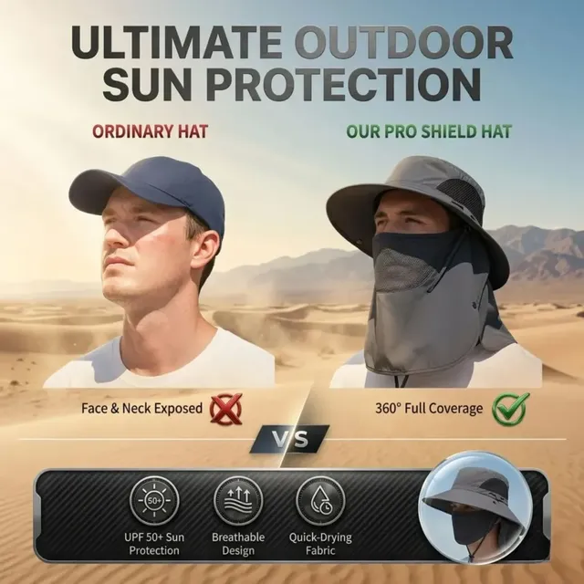 🔥 HOT DEAL Save Up To 50% Sun Protection Hat That Stops Sunburn Before It Starts🔥 - Image 4