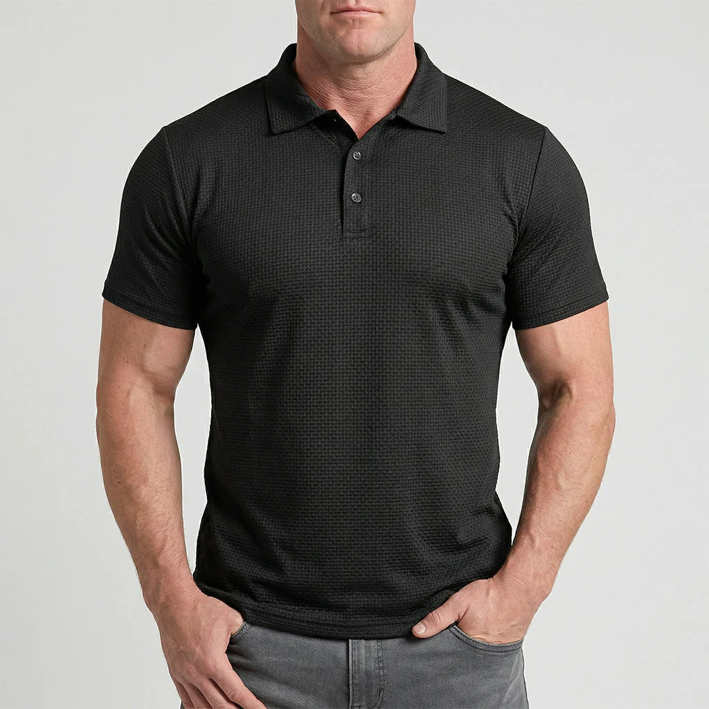Tiktrove - Men's Ultra Comfortable Polo Shirt - Image 2