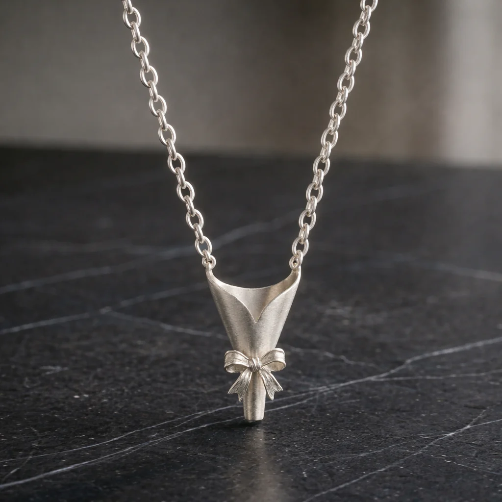 Tiktrove Flower Necklace - Image 3