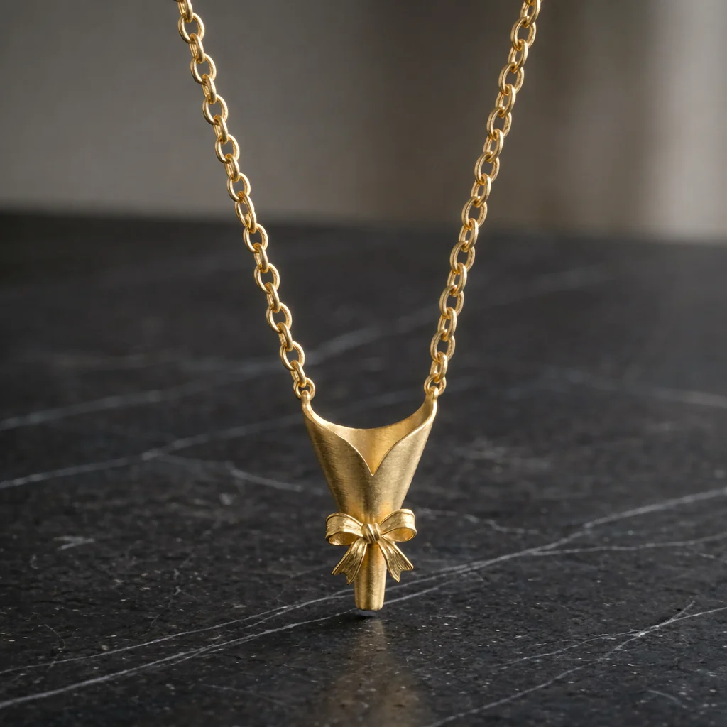 Tiktrove Flower Necklace - Image 4