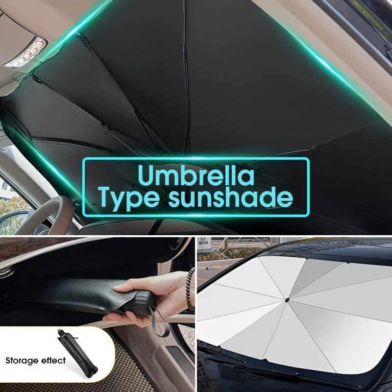Universal Portable Car Windshield Sunshade - Image 2