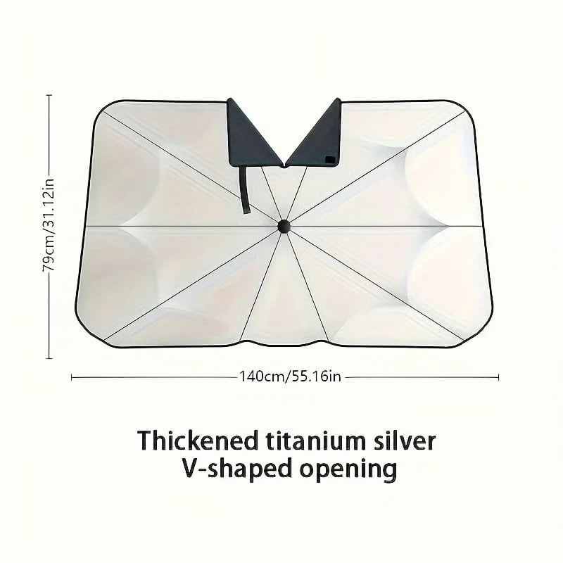 Universal Portable Car Windshield Sunshade - Image 8