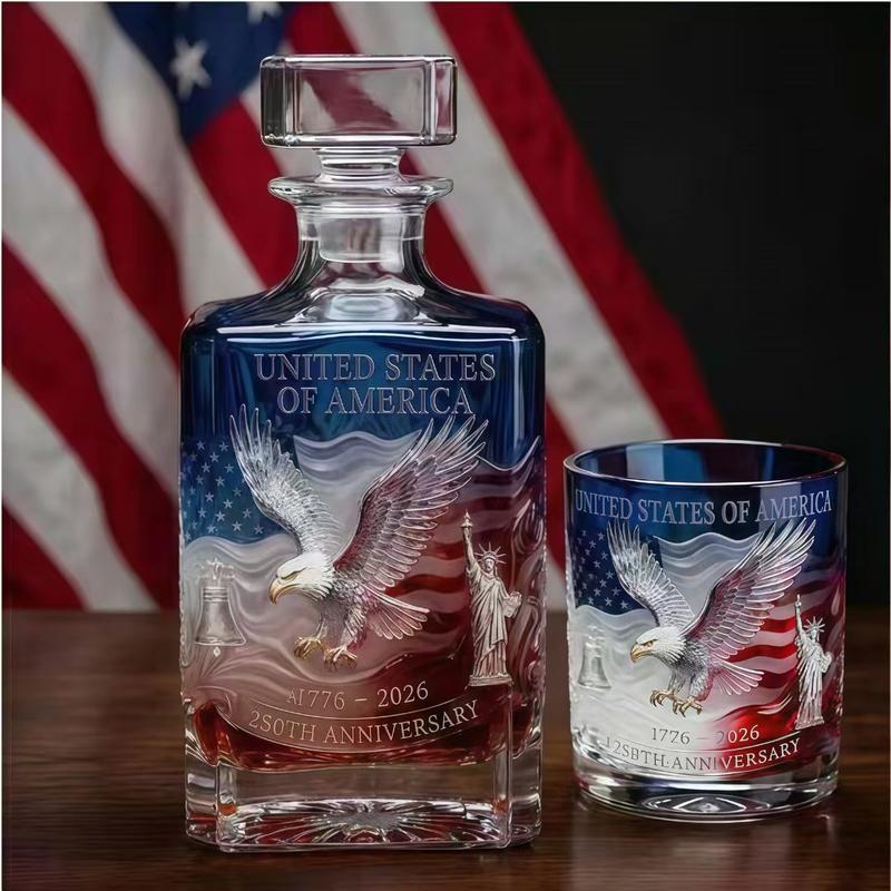 USA 250th Anniversary Commemorative Glass - Image 4