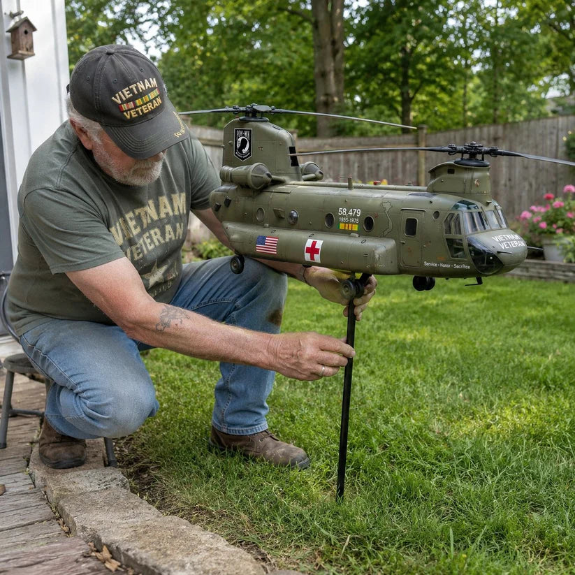 🏆Last Day Promo: 49% OFF 🎖️-Vietnam Veteran Helicopter Wind Spinner- ✈️Buy 3 Free Shipping Today! - Image 6