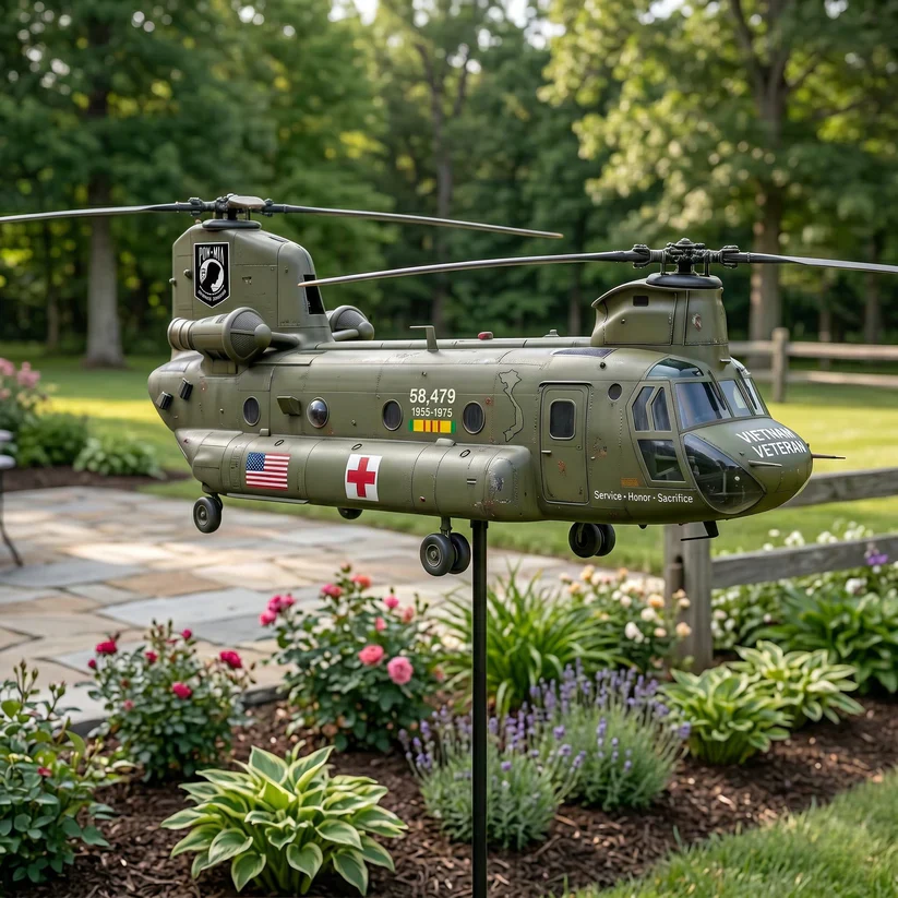 🏆Last Day Promo: 49% OFF 🎖️-Vietnam Veteran Helicopter Wind Spinner- ✈️Buy 3 Free Shipping Today! - Image 8