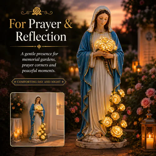 💗Virgin Mary Garden Light - Image 6