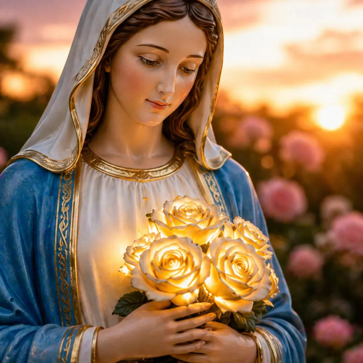 💗Virgin Mary Garden Light - Image 9