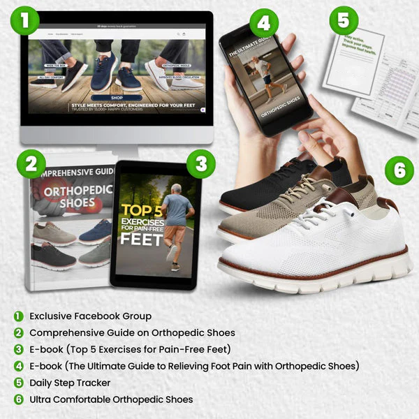 Ultra Comfy - Healthy and Supportive Walking Shoes - Image 4