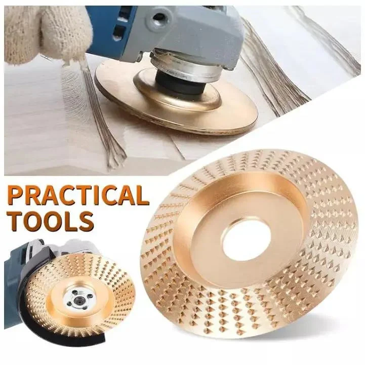 🔥3PCS 4" Wood Carving Grinding Wheels Sanding Disc Accessory for Polishing Tools - Image 3